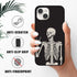for iPhone 15 Plus Case Human Skeleton Posing Isolated Phone Case for Women Girls Slim Soft ShockProof Protective Cover Case for iPhone 15 Plus 6....