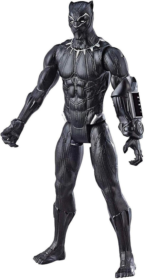 TheAvengers Titan Hero Series Black Panther 12'' Action Figure from Movie Endgame...