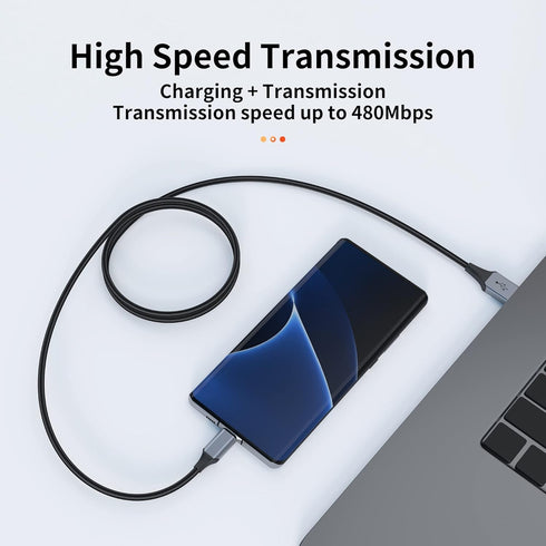 USB C Cable 3-Pack(3ft/6ft/6ft), USB A to USB C Fast Charger Cord Nylon Braided Compatible with 15/Plus/Pro/Pro Max?Galaxy S22 S21 A51 S10 S9, and...