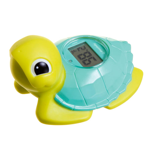 Dreambaby Baby Bath & Room Thermometer - Floating Turtle Toy for Water Temperature Monitoring - Turtle Temperature Monitoring for Newborns, Infant...