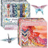 Origami Paper Kit Dobule Sided 100 Sheets 100 Colors 6 Inch Japanese Chiyo Square Easy Fold Arts Crafts DIY Handwork Origami Papers Beginner Sakur...