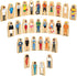 30 Pcs Wooden Community Helpers Toys Small Professionals Wooden Character Set Cute Career Blocks Wood People Figures for Classroom Open Ended Stem...