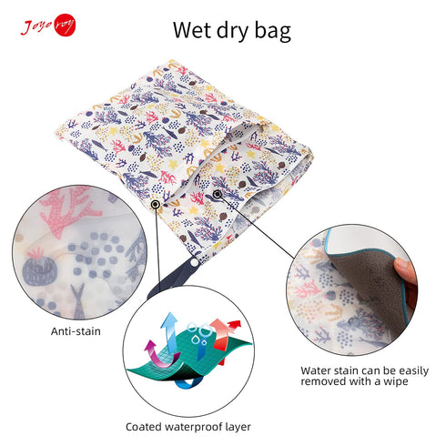 Joyo roy Baby Bag Dry Bag Wet Bags Wet Dry Bags for Diaper Bag Dry Bag Waterproof Wet Bags for Baby Diaper Bag Wet Dry Bag Waterproof Bag Waterpro...