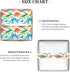 Tissue Box Holder Cute Dinosaurs Tissue Box Cover Square Leather Tissue Holder Organizer Portable Decorative Facial Paper Case for Home Office Bat...