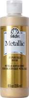 FolkArt Acrylic Paint in Assorted Colors (8 oz), , Pure Gold...