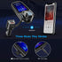 Nulaxy Wireless In-Car Bluetooth FM Transmitter Radio Adapter Car Kit W 1.8 Inch Display Supports TF/SD Card and USB Car Charger for All Smartphon...