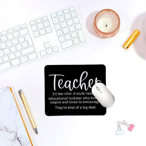 Teacher Appreciation Mouse Pad?Mouse Pads for Desk Accessories Office Gaming Working,Teacher Gifts for Women Men,Teacher Gifts from Student,9.5x7....