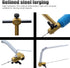 Coping Saw Heavy Duty Metal Woodworking Hand Saw Fast Cutting Non-slip Hacksaw,8 Pieces Scroll Saw Blades with Spiral Teeth, For Woodworking Jewel...