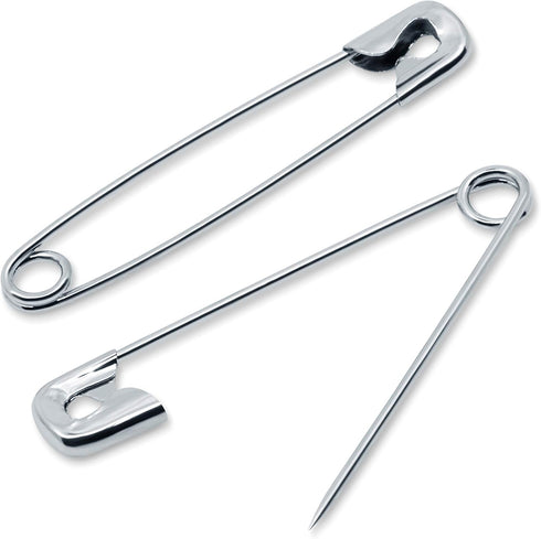 Dritz 1471 200-Piece Safety Pins, Size 2, Nickel Finish...