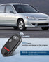 ECCPP OUCG8D344HA Key fob Replacement for 3 Buttons Keyless Entry Remote Key Fob 02-10 for H onda Civic CR-V Element OUCG8D-344H-A (Pack of 1)...