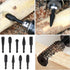 10pcs Rotary Burr Wood Carving Rasp Files Set for Woodworking Carving & Rubber Deburring, Shaping and Grooving, with 1/4" Hex Shank Wood Carving R...