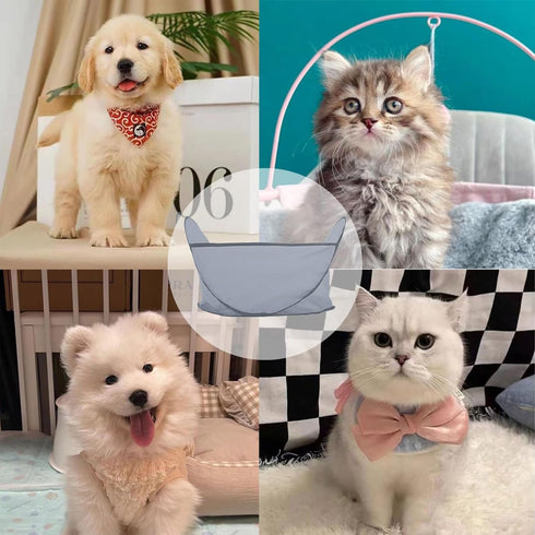 Pet Grooming Tools Pet Trim Playpen tent Fence/Foldable Dog Pool ?depilation Keep The Floor Clean Light Blue Cat Hair/Dog Hair Catcher ?Indoor Out...