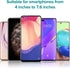 HomeMount Hands Free Wall Mount Phone Holder with Adhesive Strip for Bedroom Living Room Kitchen Compatible with All Phone or Mini ipad White......
