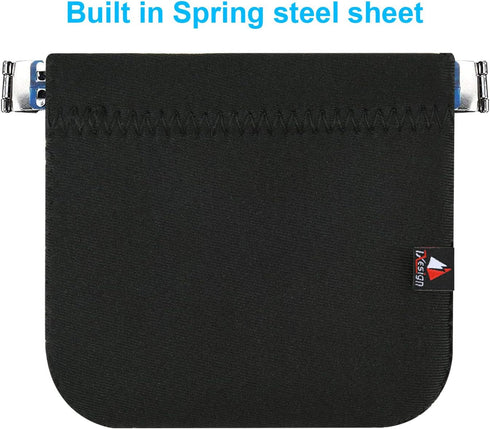 4 x 4 inch Neoprene Protective Carrying Snap Case Bag Pouch for Earphones/Cables etc.(Earbud Case)...