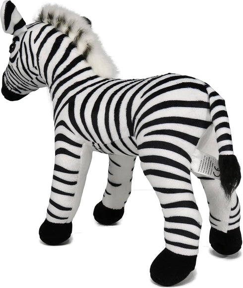 Ice King Bear Wild Animal Stuffed Animals Zoo Family Plush Toy (Zebra 11 Inches)...