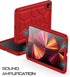 Poetic TurtleSkin Heavy Duty Case Designed for iPad Pro 11 Inch / 4th & 3rd Gen, Kids Friendly Silicone Cover Case, Red...