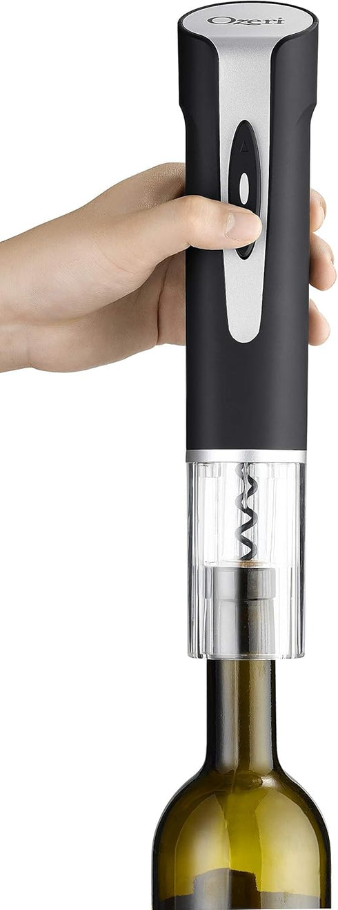 Ozeri Prestige II Cordless Electric Wine Bottle Opener with Foil Cutter...