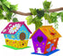 hapray 2 Pack Bird House Kit, DIY Birdhouse Kits, Wooden Crafts Arts for Children to Build and Paint (Includes Paints & Brushes) for Kids Girls Bo...