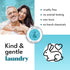 Zero Trace All Natural Laundry Detergent Sheets - Fragrance Free, Eco Friendly, 72 Count...