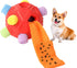 Snuffle Ball for Dogs,Encourage Foraging Skills Training Puzzle Feeders Toy,Interactive Dog Foraging Toys,Chew Toys for Small/Medium/Large Dogs (R...