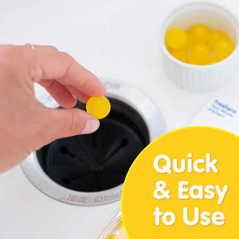 COMPAC HOME Plink Garbage Disposal Cleaner and Deodorizer, Air Fresheners for Garbage Disposal, Orange Scent, Home Cleaning Products for Kitchen S...