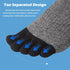 Meaiguo Toe Socks No Show Running Five Finger Socks for Men Women 4 Pairs...