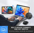 E-YOOSO Bluetooth Mouse, Wireless Mouse Bluetooth for Laptop 2-in-1(BT 5.0/4.0+2.4Ghz) Computer Mouse, Portable PC Mouse Wireless with USB Receive...