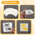 Varku 22 PCS Baby Shower Stencils PET for Onesie, Infant One-piece Deorative Kit Lovely Cartoon, Boy Girl Baby Shirt Fabric Stencils for Clothes, ...