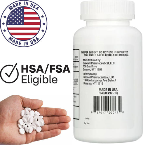 Sodium Chloride Tablets 1 Gm | 300 Count | Normal Salt Tablets | (15.4gr.)...