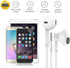 3.5mm White Headset with Microphone, Volume Control, and Call Answer End Button for AUX, PCs, Tablets, and Cell Phones in The Office, Classroom or...