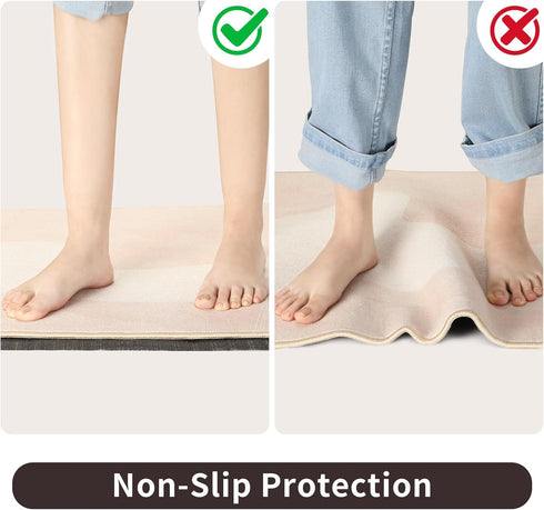 PureFit 4x6 Rug Pad Gripper for Hardwood Tile Floors Carpet, Anti Slip Rug Grips, Dual Dense Non Slip Rug Pads Mats...