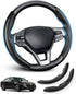 Honda Accord Steering Wheel Cover 2018-2022 Men Women Non-Slip Car Steer Wheel Cover for Honda Accord Carbon Fiber Accessories Steering Protector ...