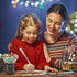 KIMOBER 24PCS Christmas Pencils,Xmas Multi Point Stackable Push Pencil with Santa Christmas Tree Snowman Elk for Kids Christmas Goodie Bag Fillers...