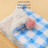 Dog Blanket for Small dogs, Soft Washable Double Sided Dog Blankets with Plaid Pattern, Cat Blankets for indoor Cats, Pet Cat Blankets for Couch P...