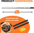 Chester’s Clay - Black Underglaze Pencil - Pottery Glaze for Ceramic Bisque, Greenware and Bone Dry Pieces - Sharpens to a Fine Point - Complete w...
