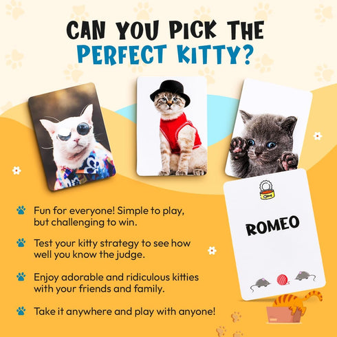Name That Kitty - Purrrfect for Kids Games- Cat Gifts for Girls - Cat Crafts for Kids and Cat Themed Gifts for Girls - Makes Great Cat Gifts for C...
