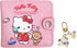 Cute Small Wallet for Women and Girls, Kawaii Leather Slim Purse Bifold Card Holder Coin Pocket and ID Window, 2Pcs Set...
