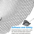 Fish Net for Fish Tank, Fine Mesh Aqurium Net with 9-24 Inch Stainless Steel Long Handle, Extendable Fishing Tank Net for Fish Shrimp Tank, Pond, ...