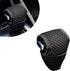 1 PC Car Shift Knob Cover, 5D Mesh Fabric Velcro Opening T-Shaped Sweat-Absorbent Non-Slip Breathable Gear Shift Head Dust-Proof Decorative Cover,...