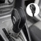 1 PC Auto Gear Shift Knob Cover, Shifter Knob Trim, Leather Handbrake Cover, Car Interior Accessories, Compatible with Ford (Black & White)...