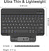 Bluetooth Keyboard for iPad 5th~10th gen, iPad Air (M2 2024, 5th/4th gen), iPad Pro 11-in, Samsung Galaxy Tablet, Xiaomi, Wireless Design, USB-C R...