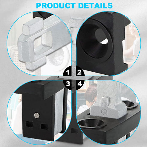 134937300 Washing Machine Striker Assembly Washer Door Strike Latch by prime&swift Replaces 1483065,AP4365553,EAP2345126,7134937300,AH2345126,AH2345126