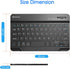 Fintie 7-Inch Ultrathin (4mm) Wireless Bluetooth Keyboard for iPad Samsung Tablet, iPhone Smartphone, iOS, Android Tablets Phone...