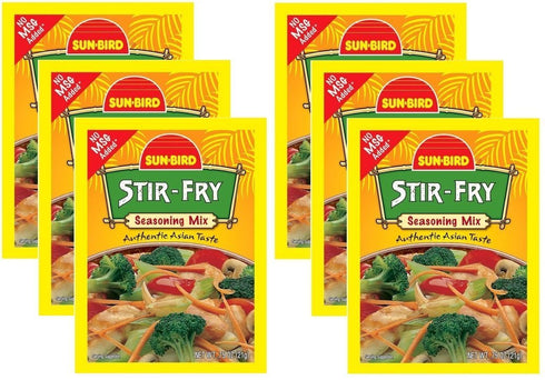 Stir Fry Seasoning Mix Packets - Asian Stir-Fry Recipe - 0.75 Ounces Each (Pack of 6)...