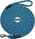 Long Rope Leash for Dog Training 12, 15, 22, 30, 50, 75, 100ft Check Cord Recall Agility Lead Dog Tie Out Long Line for Large Medium Small Dogs, G...