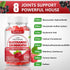 Glucosamine Chondroitin Gummies Sugar Free, Extra Strength Glucosamine Chondroitin Supplement for Natural Joint Support, Raspberry Flavored 120 Co...