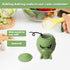 Fun Guy Fridge Deodorizer, Baking Soda Holder for Refrigerator Odor Absorber, Cute Freezer Smell Eliminator and Reusable Silicone Freshener Contai...