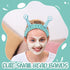 Snail Cartoon Hairband, 10pcs Coral Fleece Face Wash Headband for Skincare, Makeup, Shower & Facial, One Size, Women...