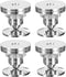 MECCANIXITY 4pcs Silver Speaker Spike Kit Shockproof Adjustable Copper Speaker Spike Isolation with Speaker Spikes Pads Mat,Double-Sided Adhesive ...