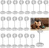 Table Number Card Holders Place Card Holder, 25 Pack Picture Holders for Tables, Wire Shape Photo Number Stands Menu Paper Card Clips for Wedding ...